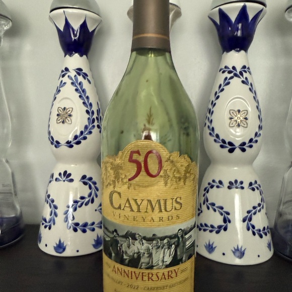 Caymus Vineyards 2020 ‘50th Anniversary’ 2020 EMPTY bottle 750ml Rare - Picture 4 of 5